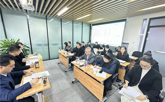 尊龙凯时最新平台城乡建设公司召开开年收心会